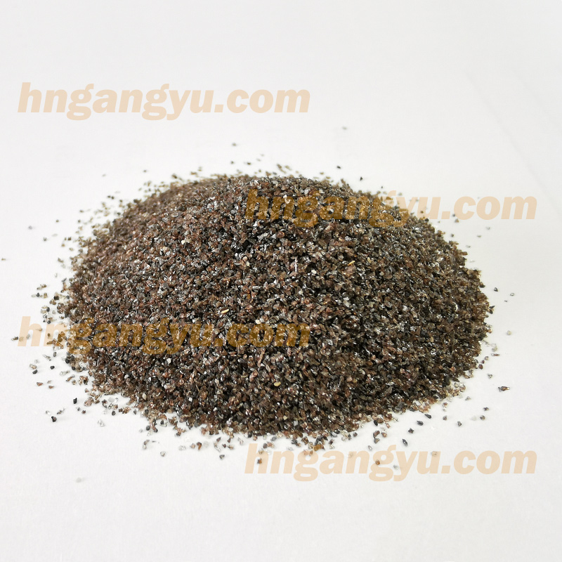 棕剛玉金剛砂46#用于搪瓷噴砂的優點有哪些？
